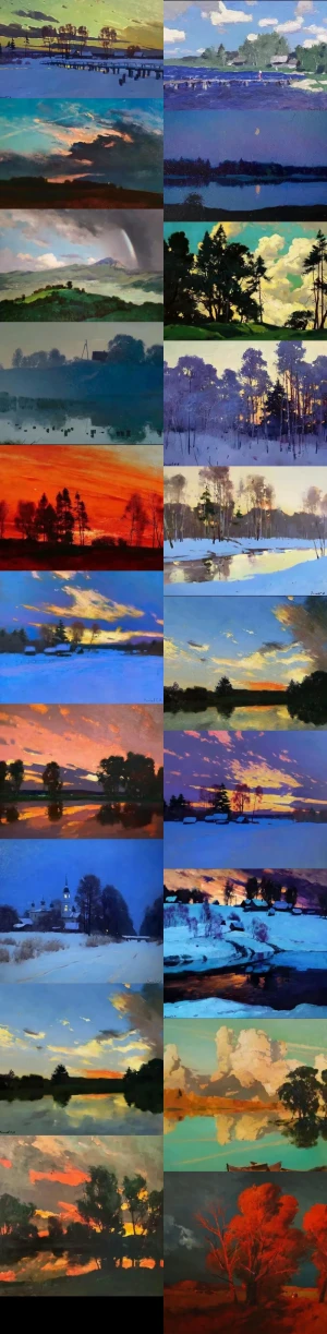 Danchev Sergey Alexandrovich 列宾美院风景画家（二）