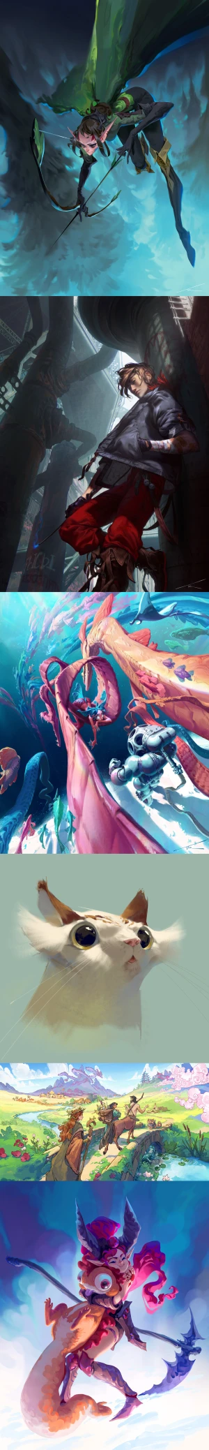 英国插画师Tck(Thomas Chamberlain-Keen)的奇幻世界(二）