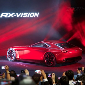 mazda-rx-visionv发布会现场