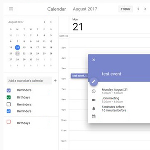 google calendar 谷歌 日历 