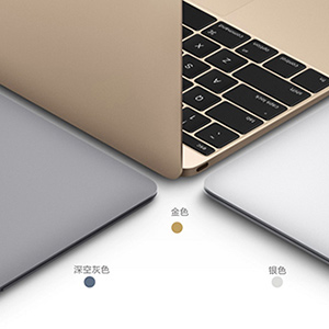 全新macbook宣传页面